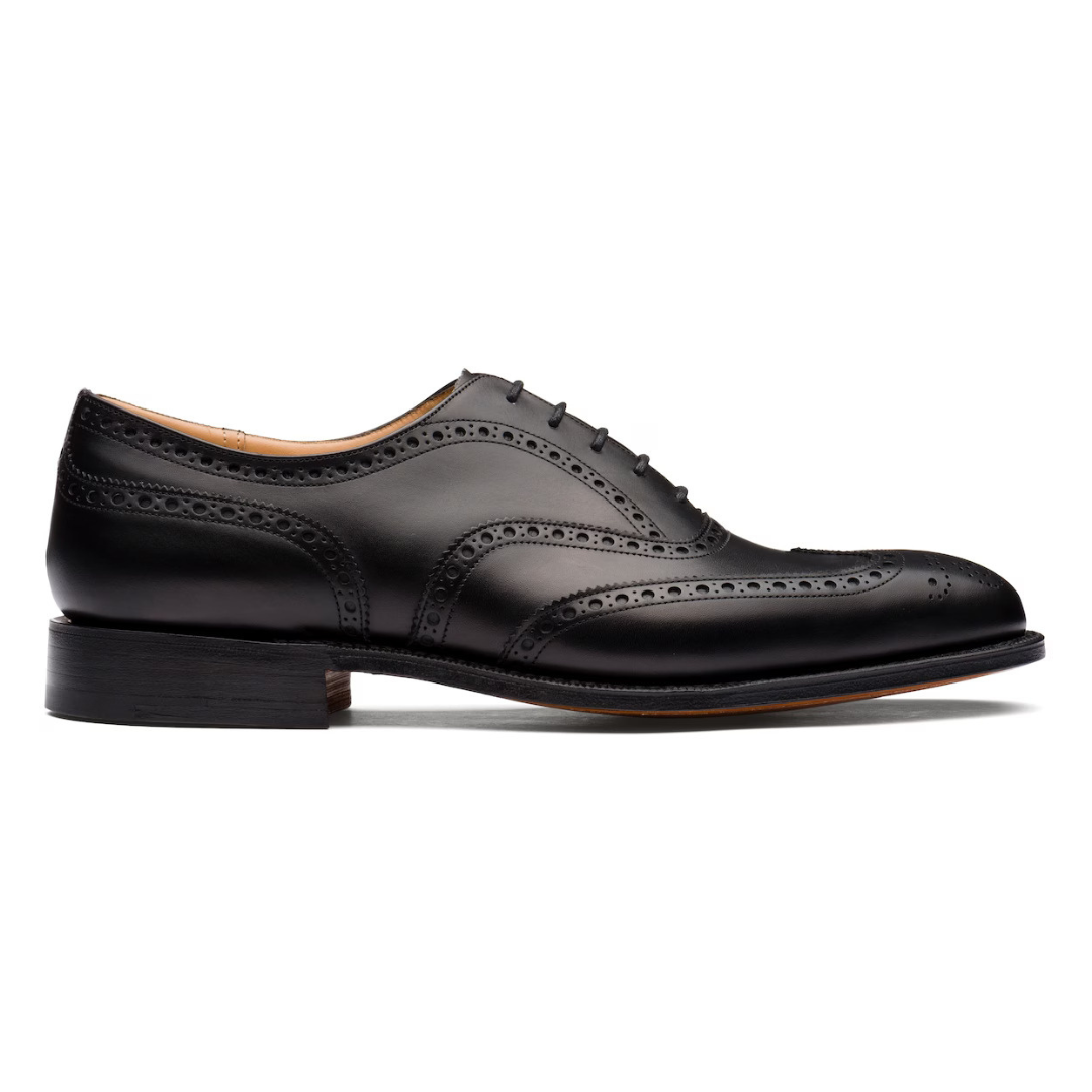 Black Wingtips Brogue Shoes for Men’s Dress Shoes
