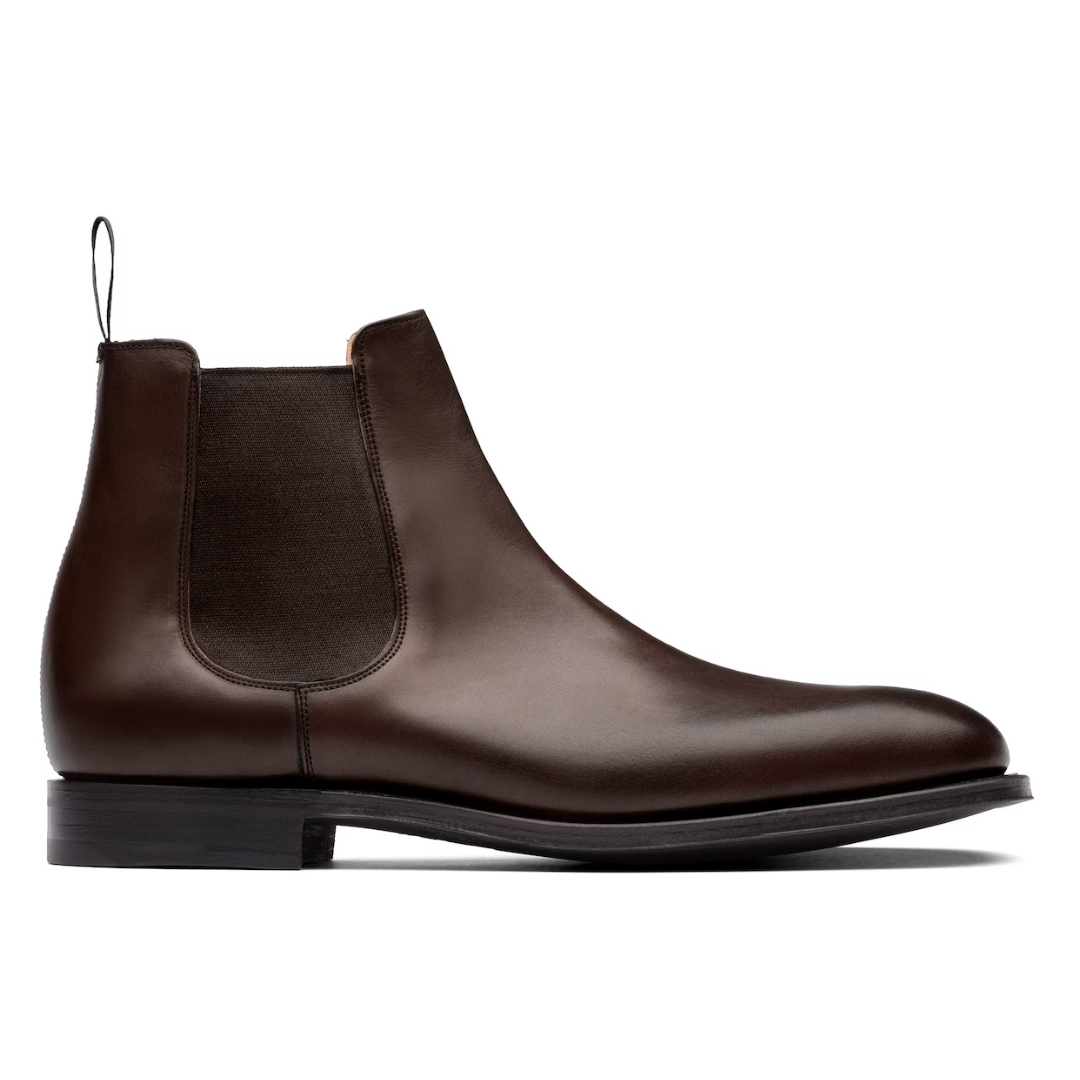 Brown Chelsea Boots for Men's Leather Ankle Boots