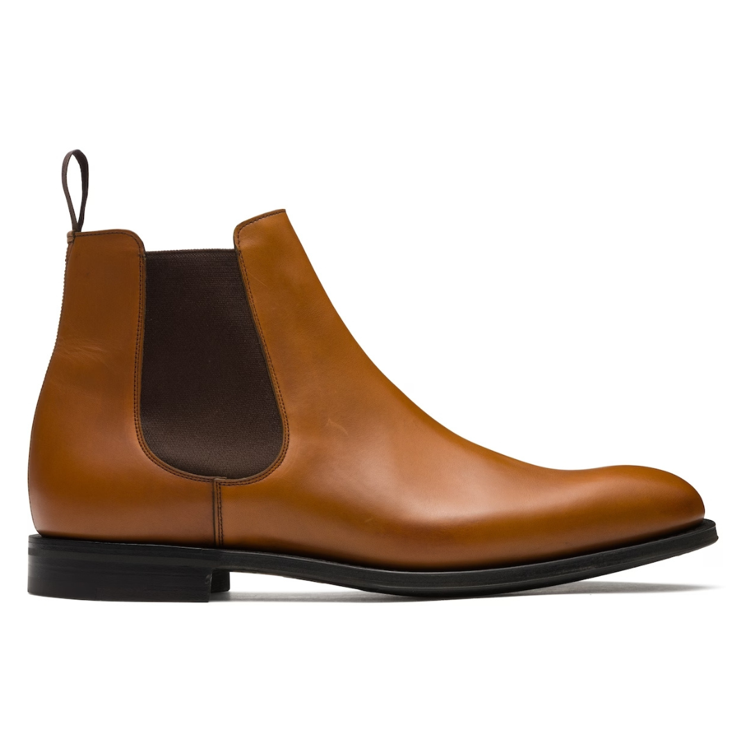 Tan Chelsea Boots for Men's Leather Ankle Boots