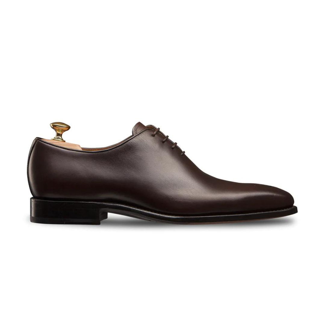 Oxford Brown FlowerTip Shoes for Men's Brown Dress Shoes